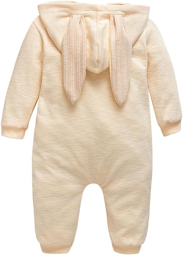 Simplee kids Baby Bunny Outfits Romper, Zipper Up - Image 2