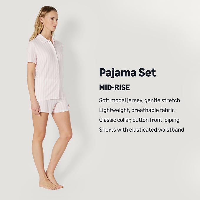 Amazon Essentials x Sofia Grainge Mommy and Me Short Sleeve Pajama Set - Image 2