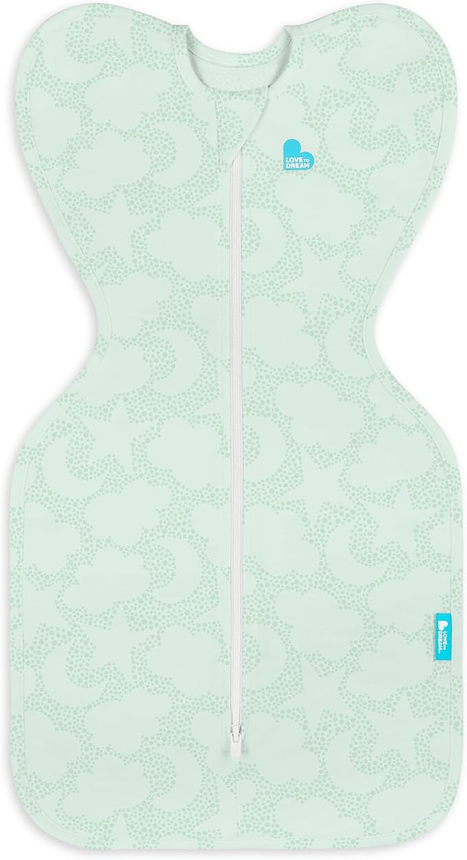 Love to Dream Swaddle UP Organic 1.0 TOG, Celestial Dot Mint, 13-19 lbs. - Image 7