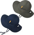 Baby Girl Sun Hat with UPF 50+ Outdoor Adjustable Toddler Beach Hat with Wide by DANMY