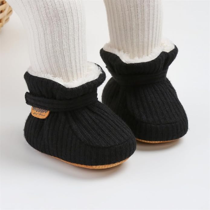 Ohwawadi Infant Baby Slippers Girls Boys Booties Warm Baby Socks Shoes Newborn - Image 2
