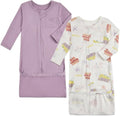Aablexema Baby Nightgowns Rayon of Bamboo 2-way Zipper by Aablexema