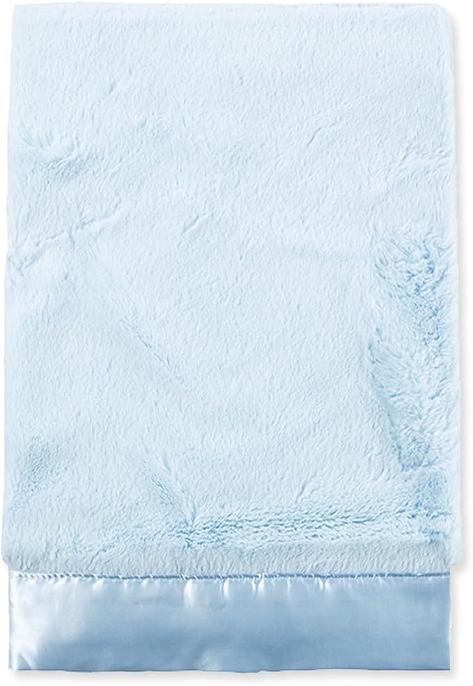 Little Me Blankets for Baby, Plush Swaddling Receiving Blanket, 30 x 27 Inches - Image 3