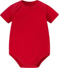 AIWUHE Unisex-Baby Short Sleeve Bodysuits Cotton One-piece Boy Girl Summer by AIWUHE