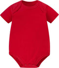 AIWUHE Unisex-Baby Short Sleeve Bodysuits Cotton One-piece Boy Girl Summer by AIWUHE