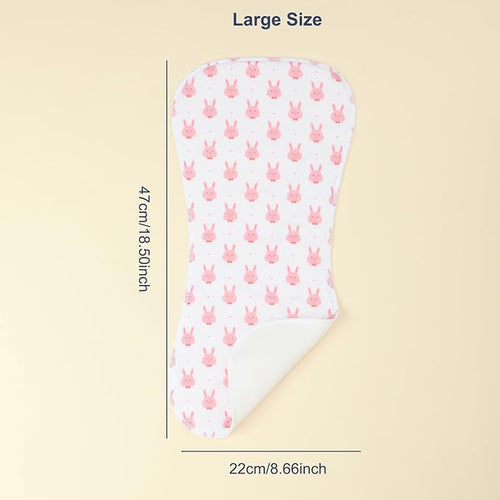 10-Pack Burp Cloths for Baby Boys and Girls - Image 2