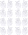 BQUBO Newborn Infant Toddler Mittens No Scratch Cotton Elastic Wrist Gloves by DRESHOW