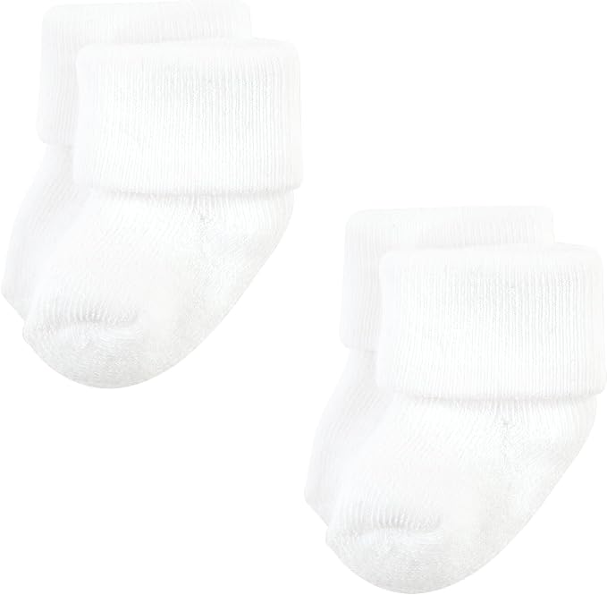 Hudson Baby Baby 8-pack Cotton Rich Newborn and Terry Socks - Image 6