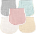 MUKIN Baby Muslin Burp Cloths and Burping Cloth, Soft Absorbent by MUKIN