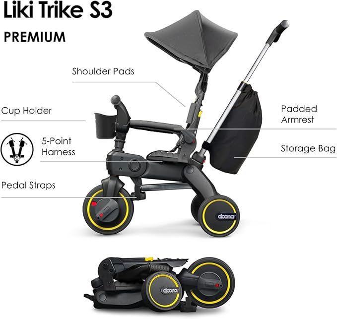 Doona - Liki Trike S3 - Grey Hound