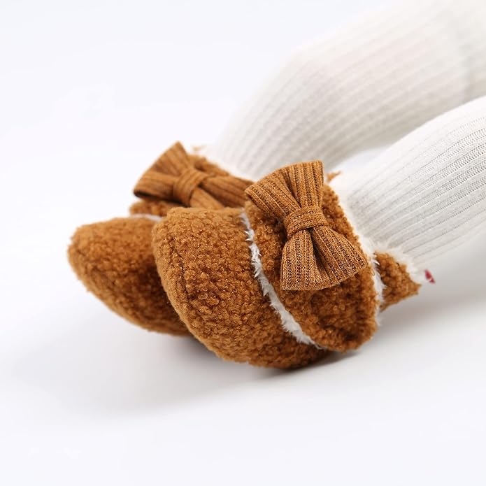 Baby Booties Cozy Fleece Slippers Soft Baby Shoes - Image 2