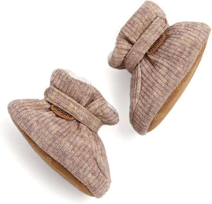 Ohwawadi Infant Baby Slippers Girls Boys Booties Warm Baby Socks Shoes Newborn - Image 6