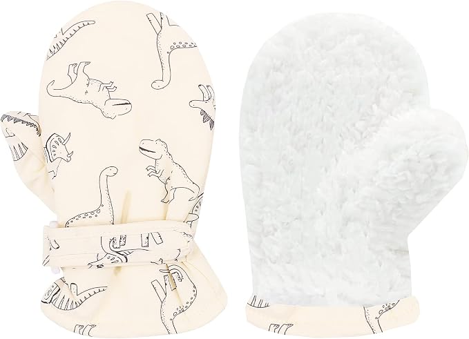 Toddler Gloves Kids Mittens Winter Warm Lined Fleece Gloves Waterproof Snow - Image 5