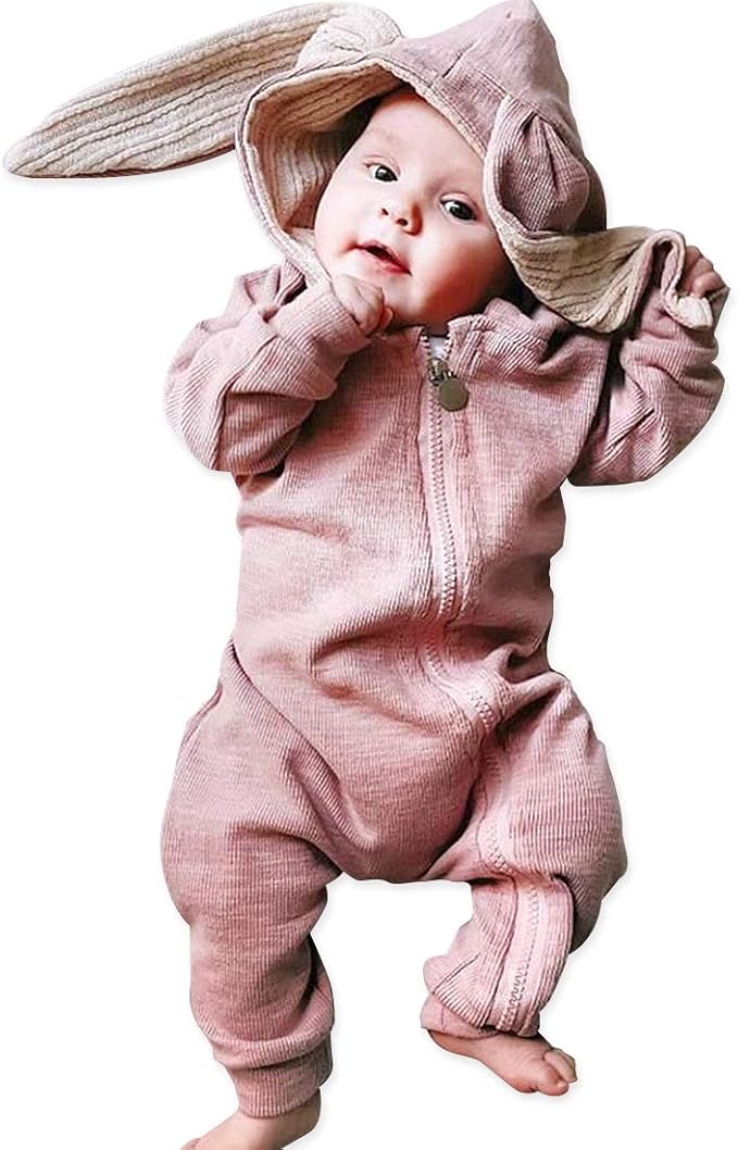 Simplee kids Baby Bunny Outfits Romper, Zipper Up by Simpleekids