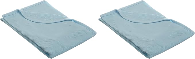 TL Care 100% Cotton Thermal Waffle Swaddle Blanket, Breathable & Stretchy by TL+Care