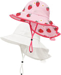 Baby Sun Hat with Neck Flap UPF 50+ by MACOWCF