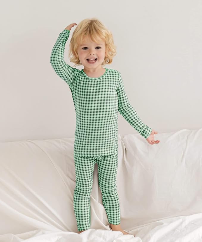 AVAUMA Baby Boys Girls Pajama Set 6M-7T Kids Cute Toddler Snug fit Pattern - Image 2