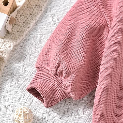 Unutiylo Unisex Baby Boys Girls Long Sleeve Infant Baby Zipper Hooded Jumpsuits - Image 6