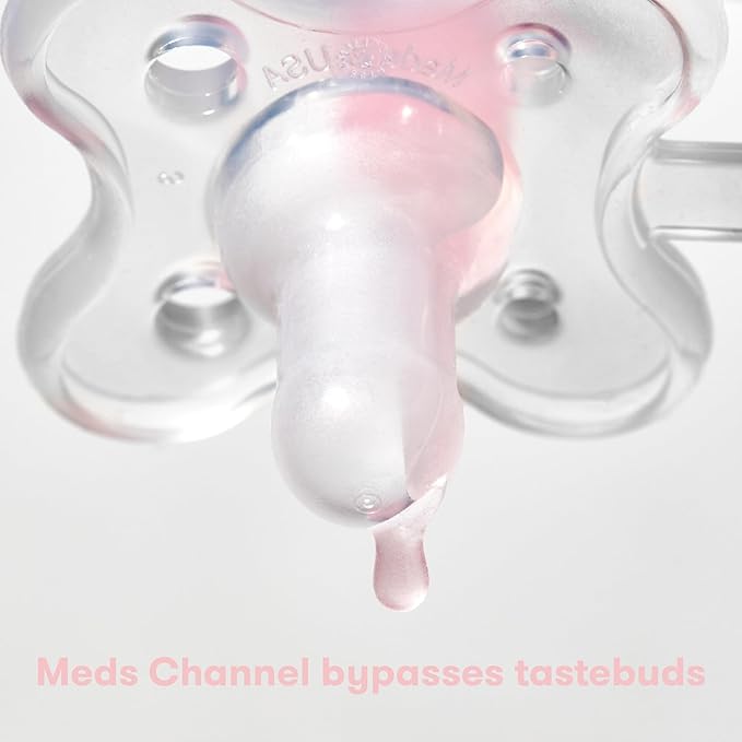 Frida Baby Medicine Pacifier Syringe, Accu-Dose Paci, Medi Frida Dispenser for Mess & Fuss Free Use, Made in USA