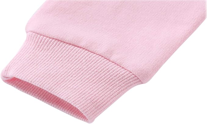 Ding-dong Baby Toddler Kid Boy Girl Solid Casual Pocket Hoodie Sweatershirt - Image 4