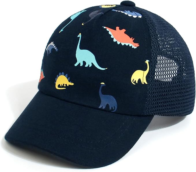 Mesh Toddler Baseball Cap, Adjustable Breathable Sun Hat by Hpegny