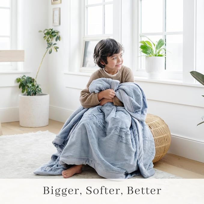 Saranoni Oversized Luxury Blanket | Breathable Super Soft, Plush Comfy Blankets - Image 2