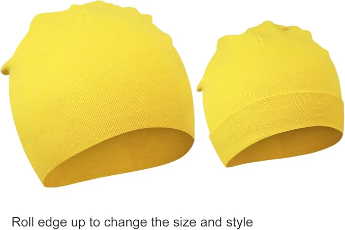 DRESHOW BQUBO 8 Pack Baby Newborn Hats Infant Toddler Kid Hats Soft Nursery - Image 6