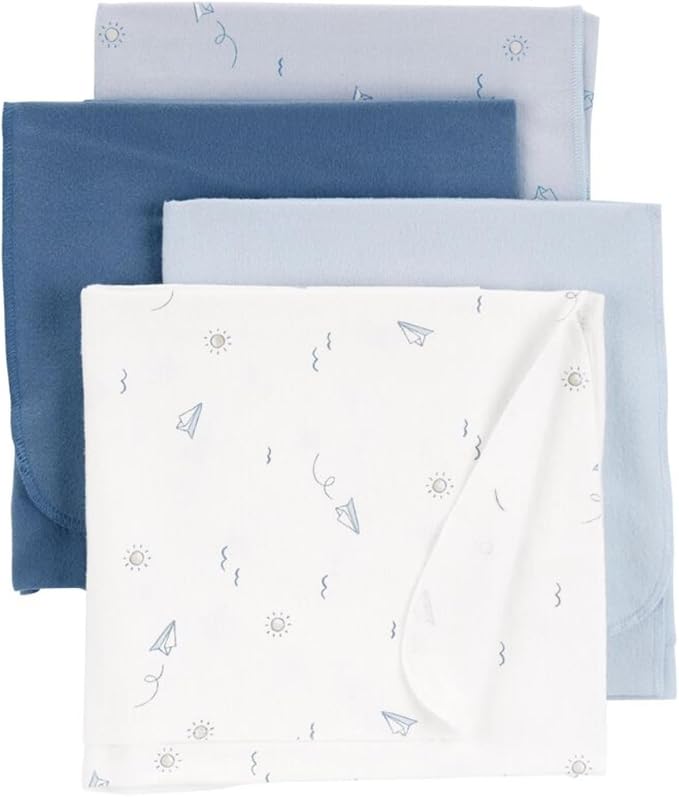 Carter's Baby 4-Pack Receiving Blankets by Carters