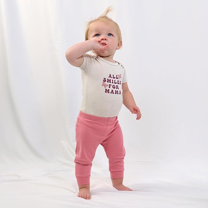 The Peanutshell Baby Girl Short Sleeve Bodysuits - Image 7