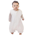 Tealbee Dreamsuit Toddler Sleep Sack with Feet – Walker Sleep Bag with Legs, Rayon made from Bamboo, All Season 1.2 TOG, 2-Way Zipper, 3T-4T - Undyed