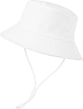 Baby Boy Sun Hat Toddler Bucket Beach Hat Girl UPF 50+ Cotton Linen by YMYDYFC