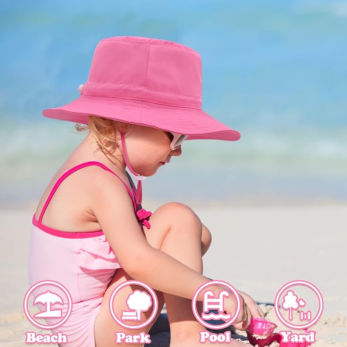 Sarfel Baby Sun Hat Summer Baby Boy Hats UPF 50+ Sun Protection Toddler Hat - Image 4