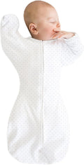SwaddleDesigns Transitional Swaddle Sack, Arms Up Half-Length Sleeve & Mitten by SwaddleDesigns