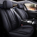 Auto Front Seat Covers fir for Suzuki 1999-2025 95% Models, 3D Front Split Bench Protection Compatible with Side Airbag Black & Black Line