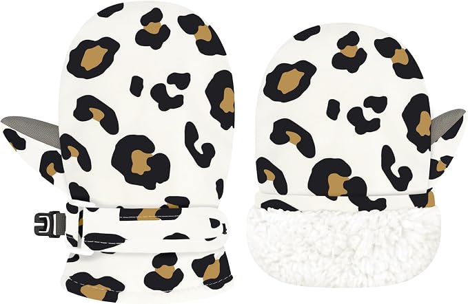 Olreco Baby Toddler Mittens Waterproof Infant Baby Winter Mittens Toddler Snow by Olreco