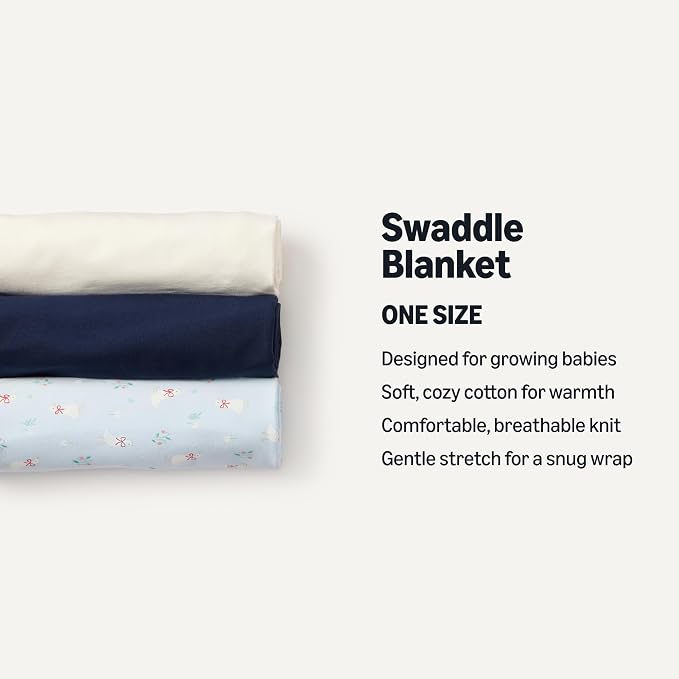 Amazon Essentials x Sofia Grainge Unisex Babies' Swaddle Blanket - Image 2