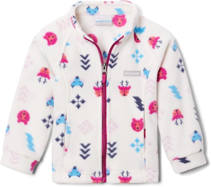 Columbia Youth Girls Benton Springs II Printed Fleece Jacket by Columbia