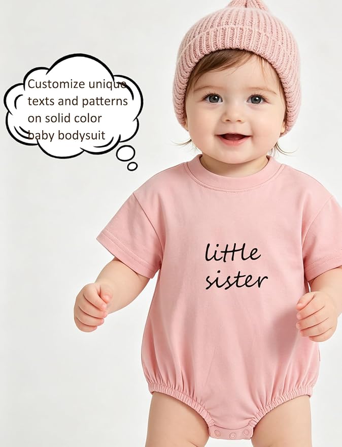 Baby Bubble Onesie Romper 100% Organic Cotton Clothes Short Sleeve Summer Solid - Image 5