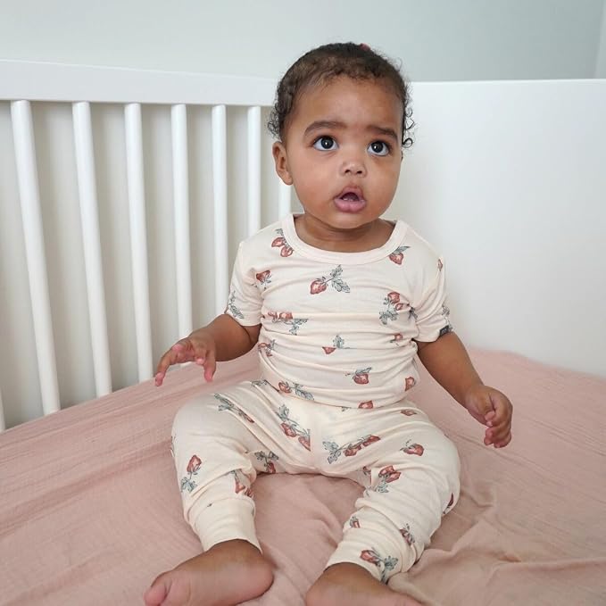 MODERNMOMENTS Baby Viscose 4-piece Tight Fitting Pajama Sets - Image 5
