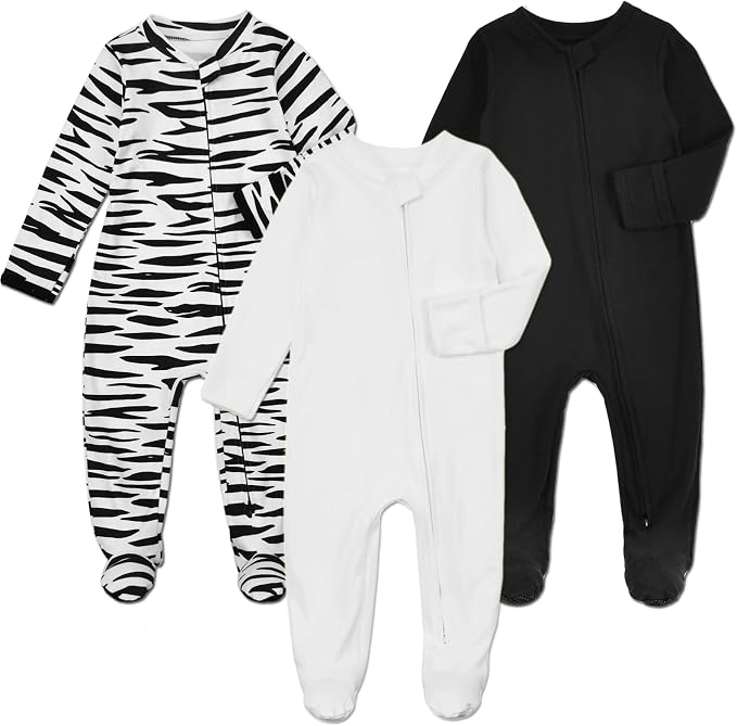 Aablexema Baby Footie Pajamas Cotton by Aablexema