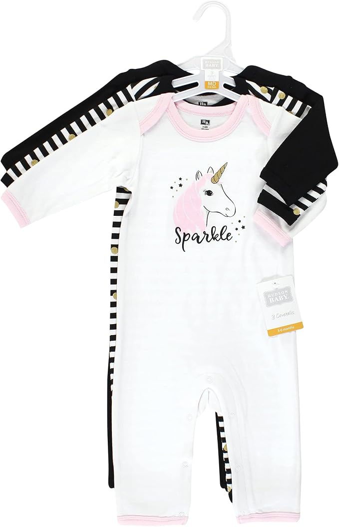 Hudson Baby unisex-child Cotton Coveralls - Image 2