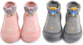 Baby Non Slip Socks Shoes Toddler Girls Boys First Walking Shoes Infant Indoor by HOVELL