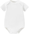 AIWUHE Unisex-Baby Short Sleeve Bodysuits Cotton One-piece Boy Girl Summer by AIWUHE