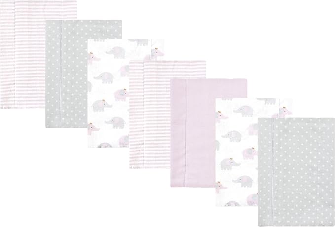 Luvable Friends Hudson Baby Flannel Burp Cloths 7pk by Luvable+Friends