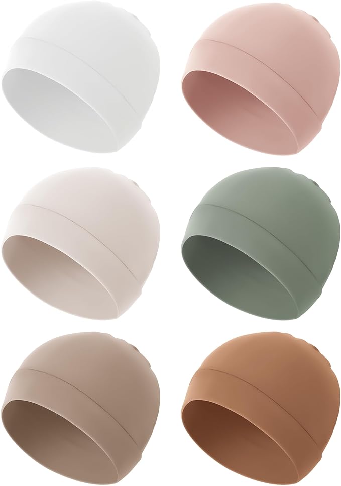 Konssy 6 Pack Baby Newborn Hats, Soft Beanie Hat by Konssy