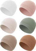 Konssy 6 Pack Baby Newborn Hats, Soft Beanie Hat by Konssy