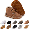 Baby Boys Girls Booties Fleece Anti-Slip Soft Sole Boots Toddler First Walker by AKINGIO