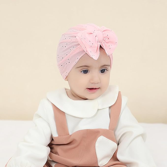 Cinaci 6 Pack Soft Turban Hats - Image 3