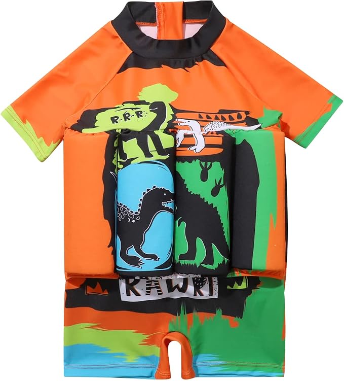 Kids Boys Girls Floatation Swimsuit by IDOPIP
