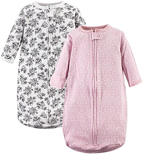 Hudson Baby Unisex Baby Cotton Long-Sleeve Wearable Sleeping Bag by HudsonBaby